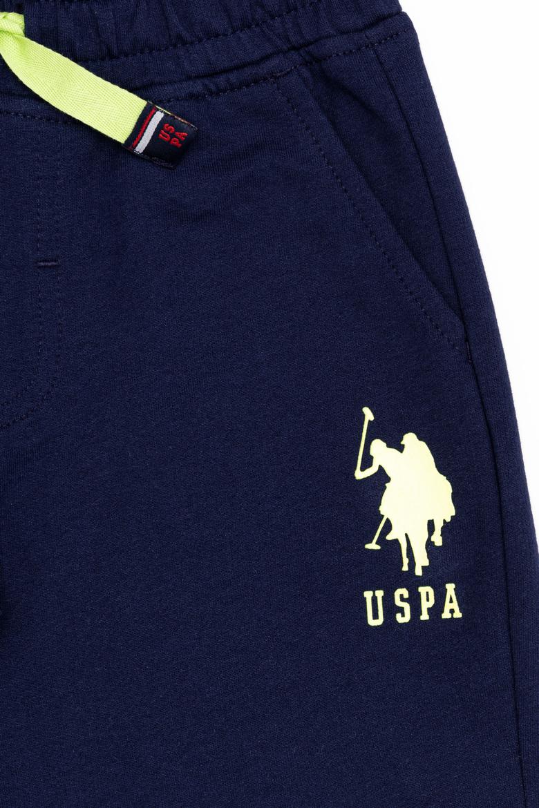 Çocuk Lacivert Örme Şort - 50249678015