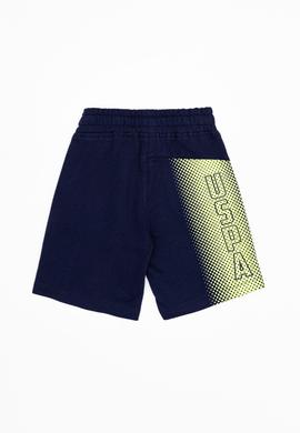 Çocuk Lacivert Örme Şort - 50249678015