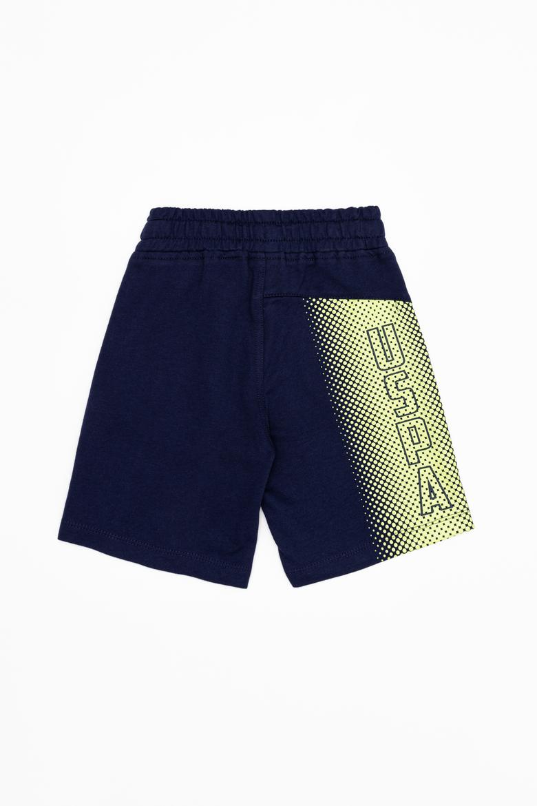 Çocuk Lacivert Örme Şort - 50249678015