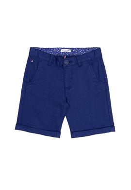 Erkek Çocuk Mavi Dokuma Şort - 50246769014