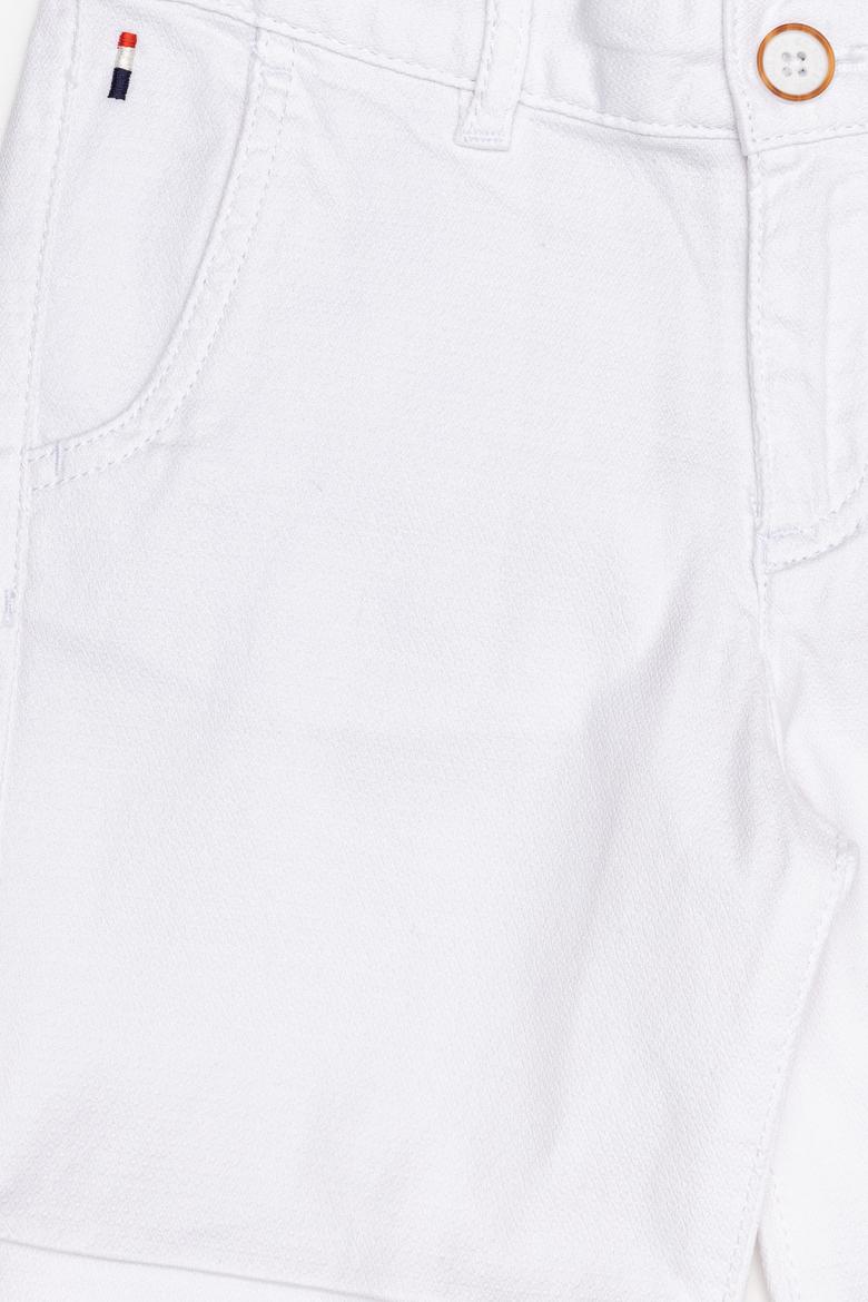 Erkek Çocuk Beyaz Dokuma Şort - 50246769004