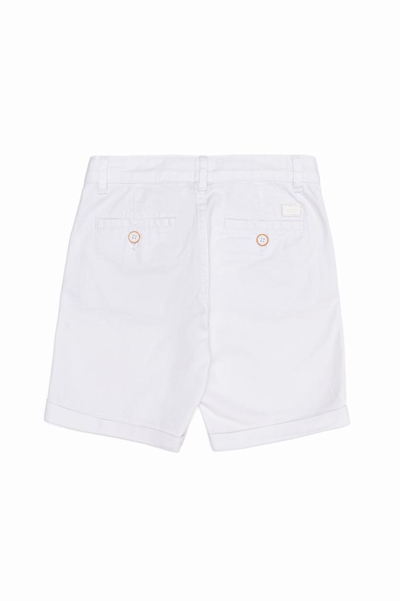 Erkek Çocuk Beyaz Dokuma Şort - 50246769004