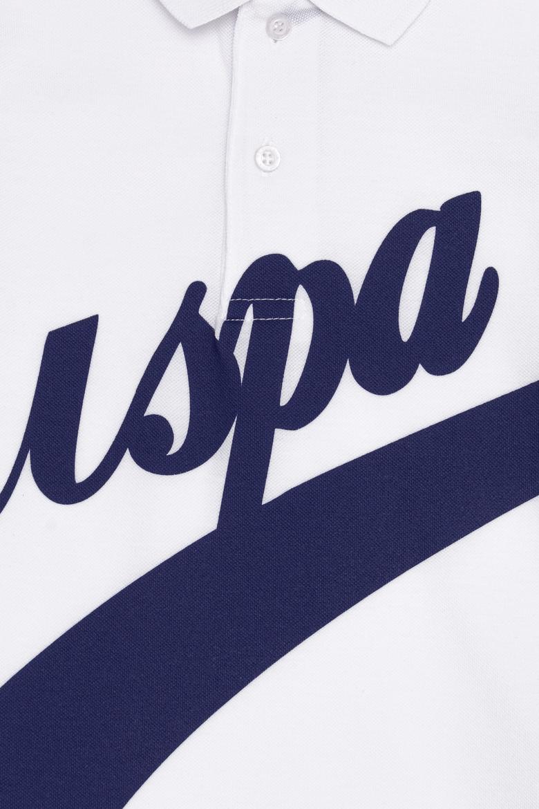 Erkek Çocuk Beyaz Polo Yaka Tişört - 50248431002