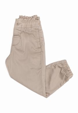 Kız Çocuk Haki Kanvas Pantolon - 50247093004