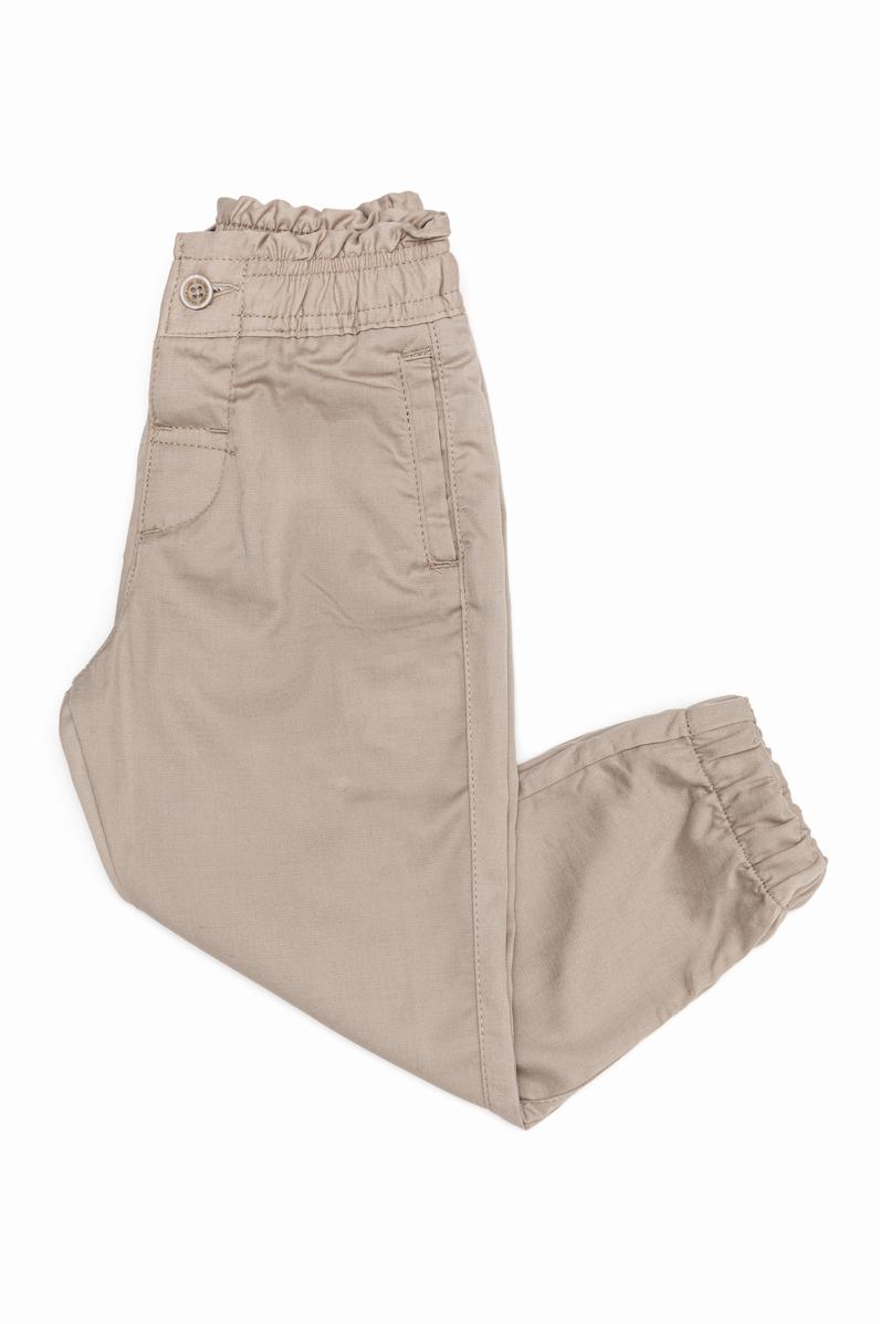 Kız Çocuk Haki Kanvas Pantolon