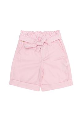 Kız Çocuk Pudra Dokuma Şort - 50246416014