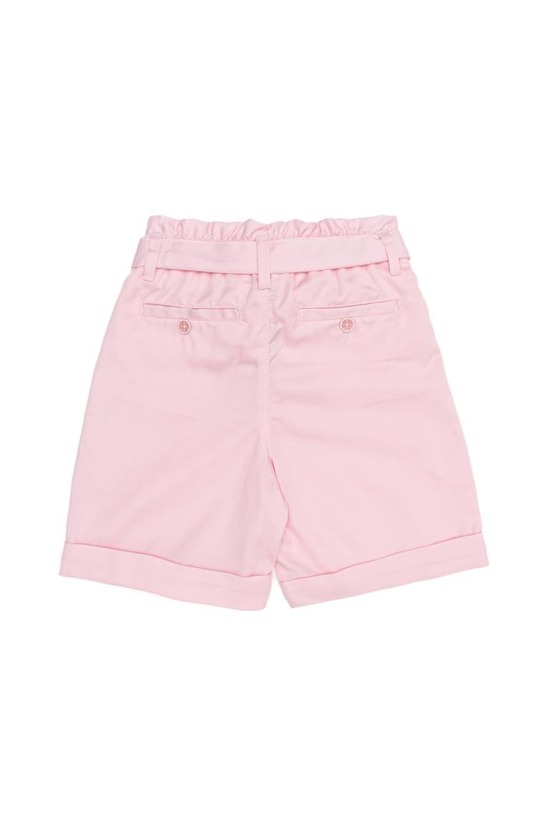 Kız Çocuk Pudra Dokuma Şort - 50246416014