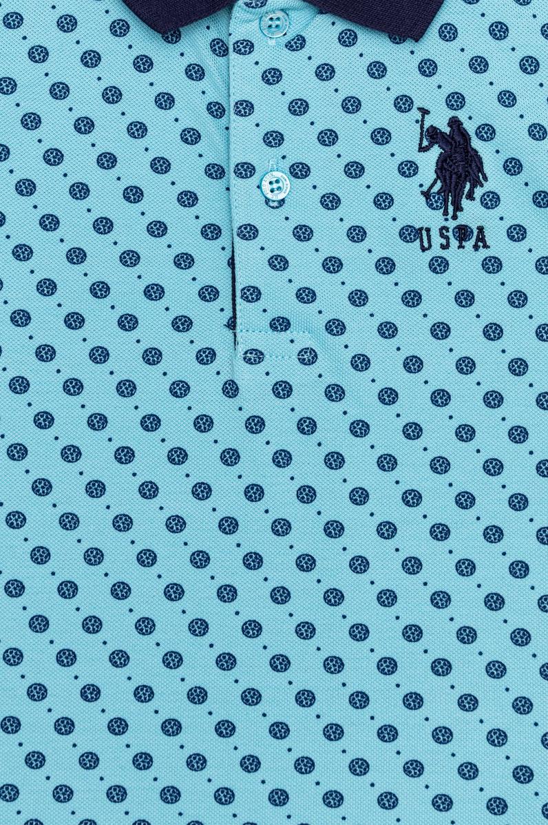 Erkek Çocuk Turkuaz Polo Yaka Tişört