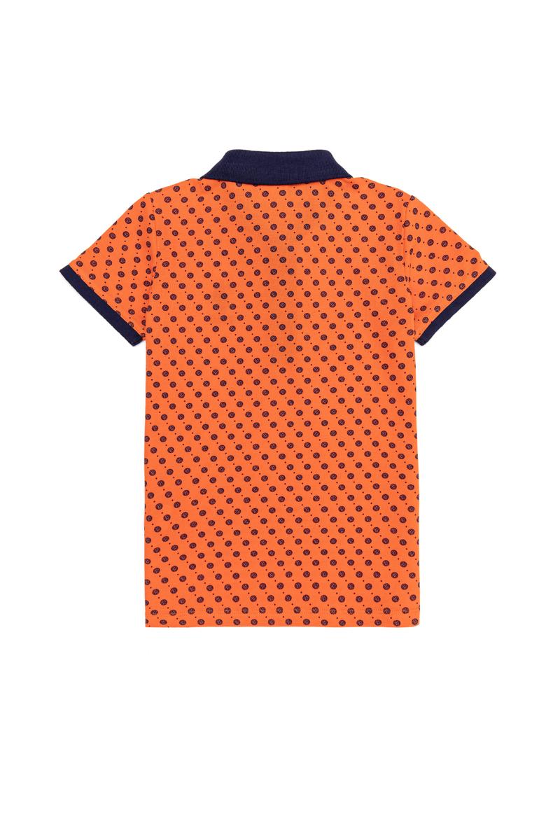 Erkek Çocuk Turuncu Polo Yaka Tişört - 50248942048
