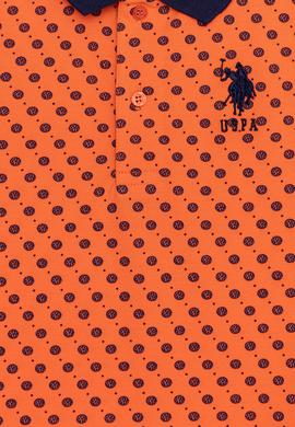 Erkek Çocuk Turuncu Polo Yaka Tişört - 50248942048