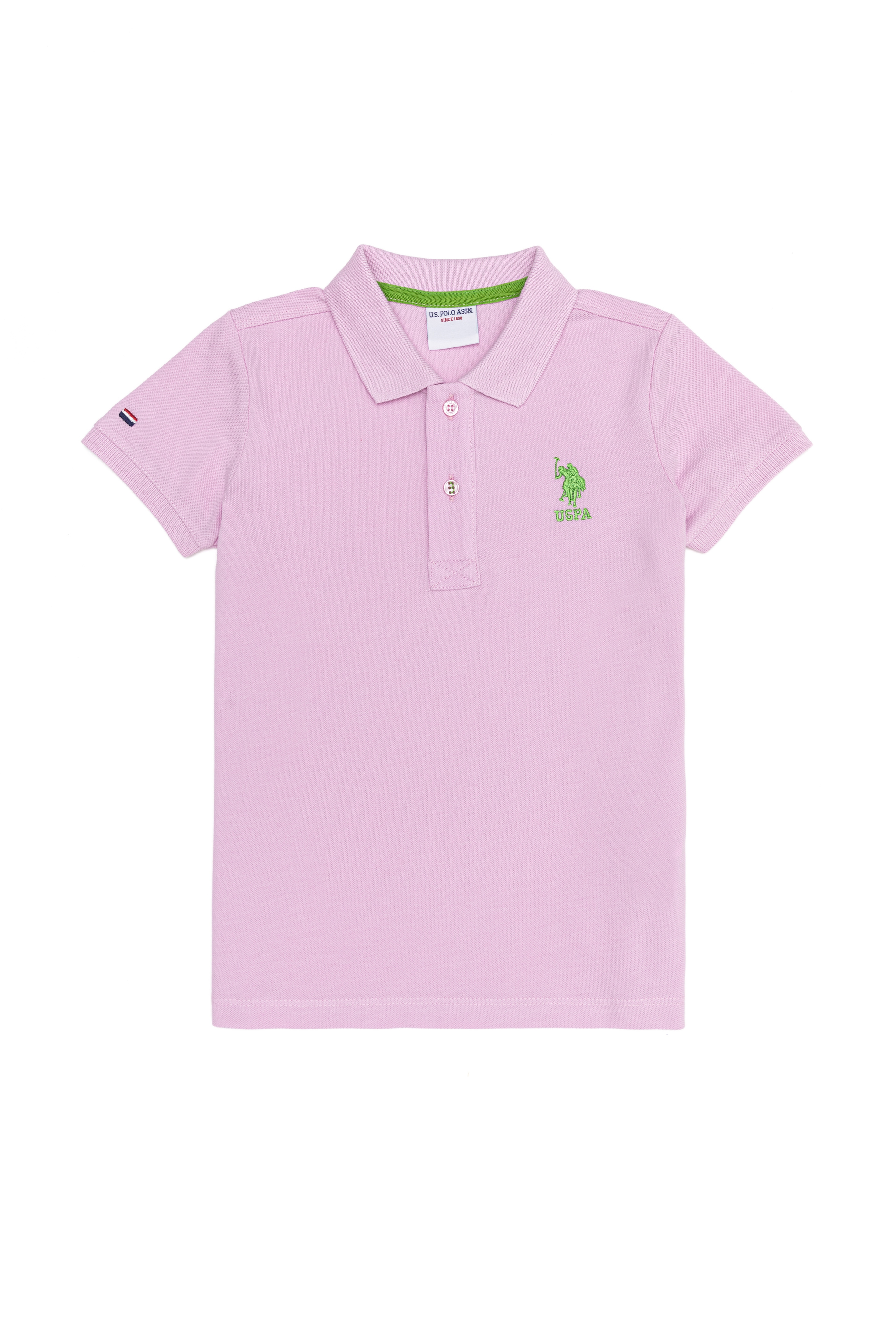 Erkek Çocuk Pembe Polo Yaka Tişört - Image 1
