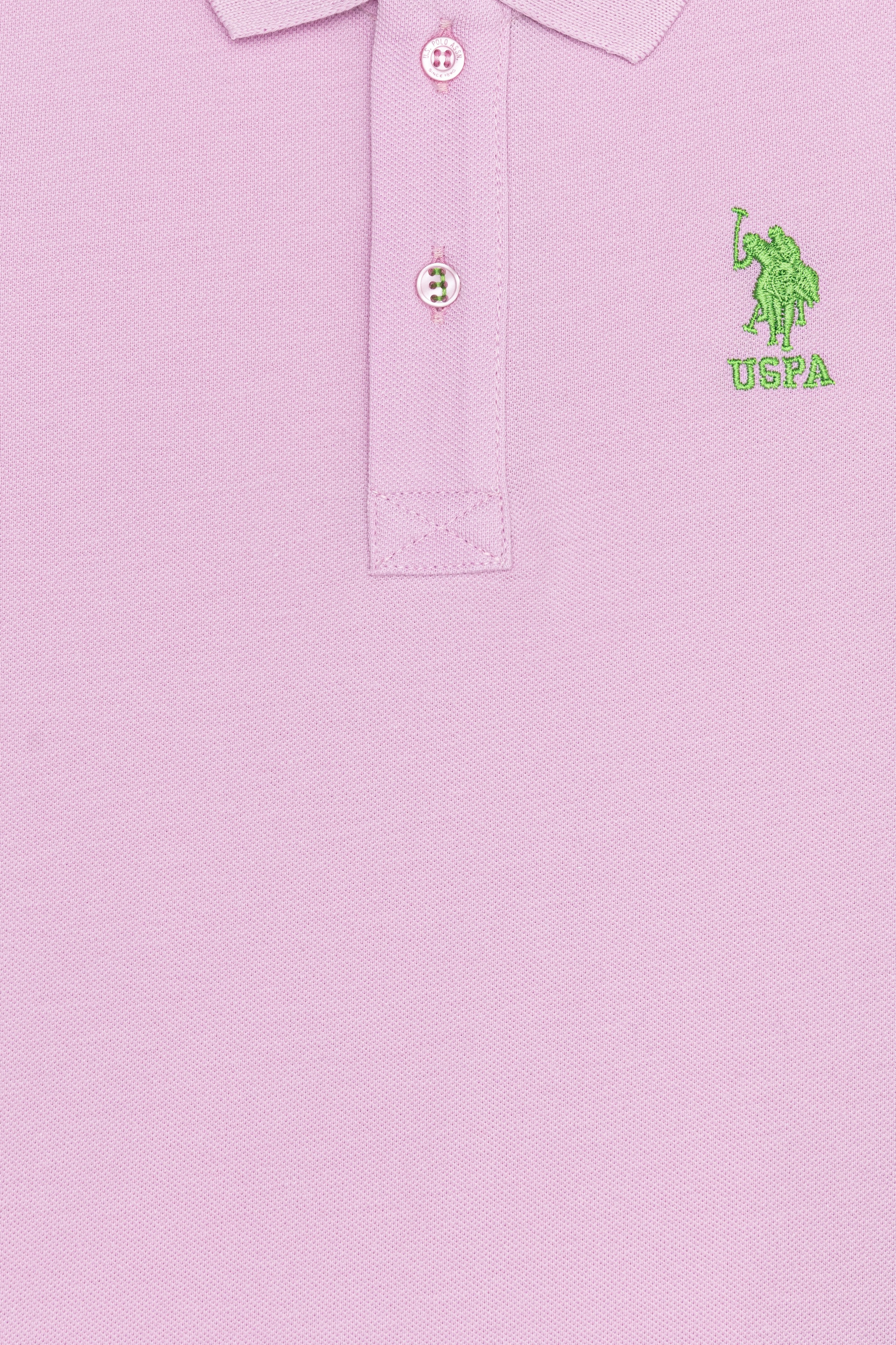 Erkek Çocuk Pembe Polo Yaka Tişört