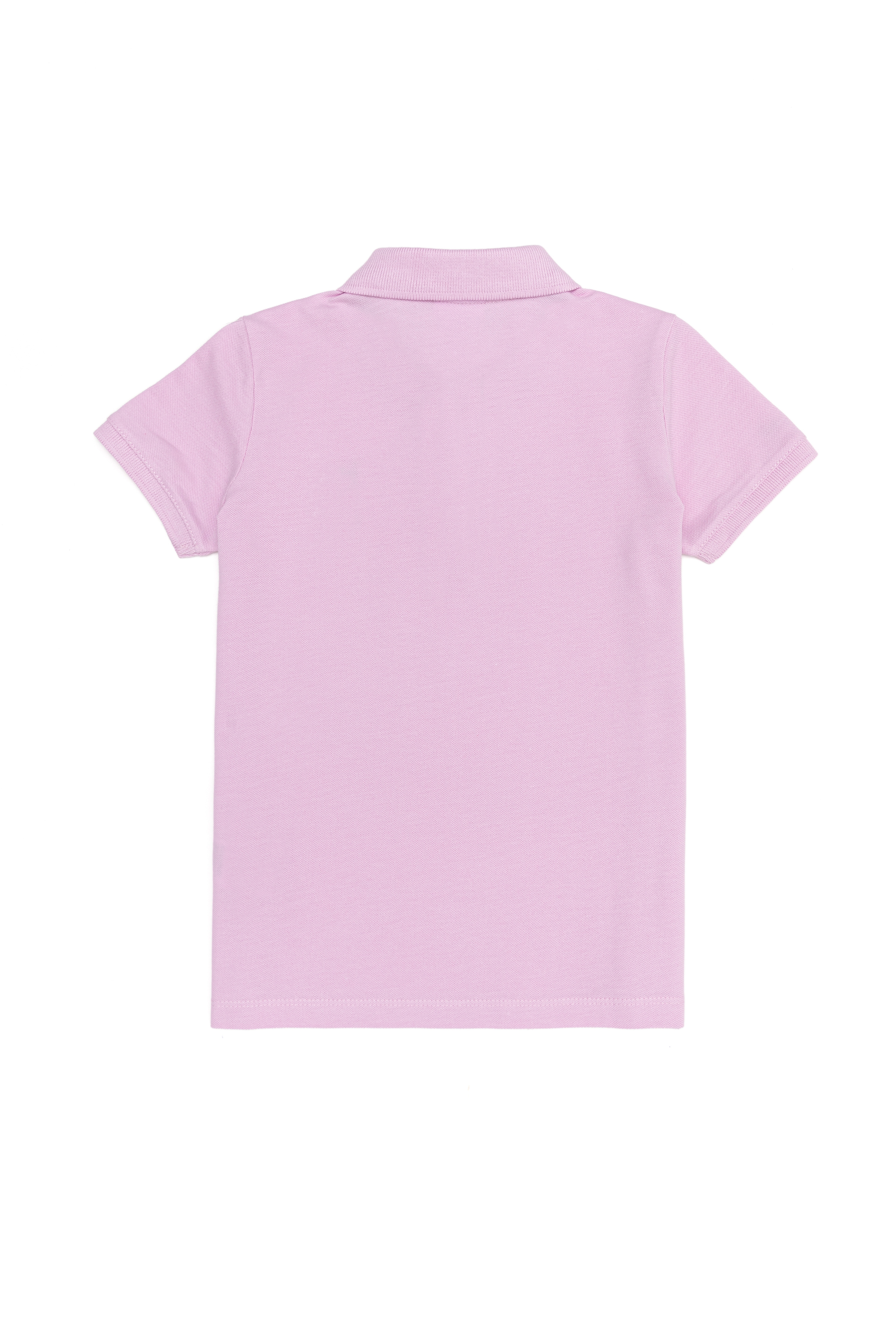 Erkek Çocuk Pembe Polo Yaka Tişört