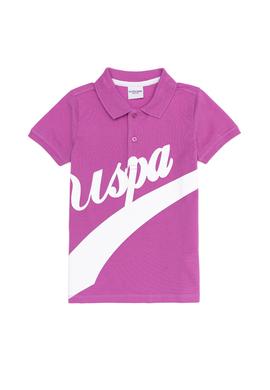 Erkek Çocuk Menekşe Polo Yaka Tişört - 50248431015