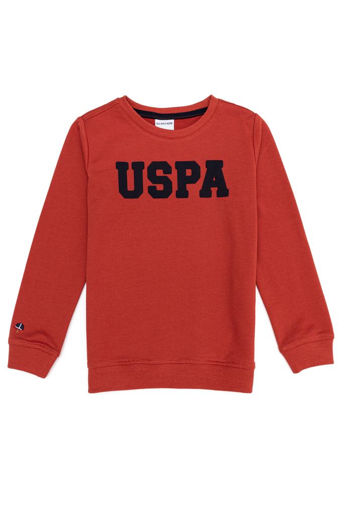 Erkek Çocuk Tarçın Basic Sweatshirt