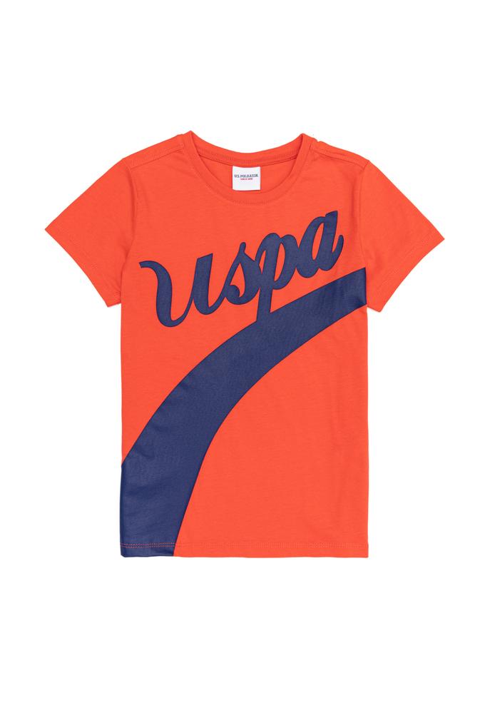 Çocuk Kırmızı Bisiklet Yaka Tişört