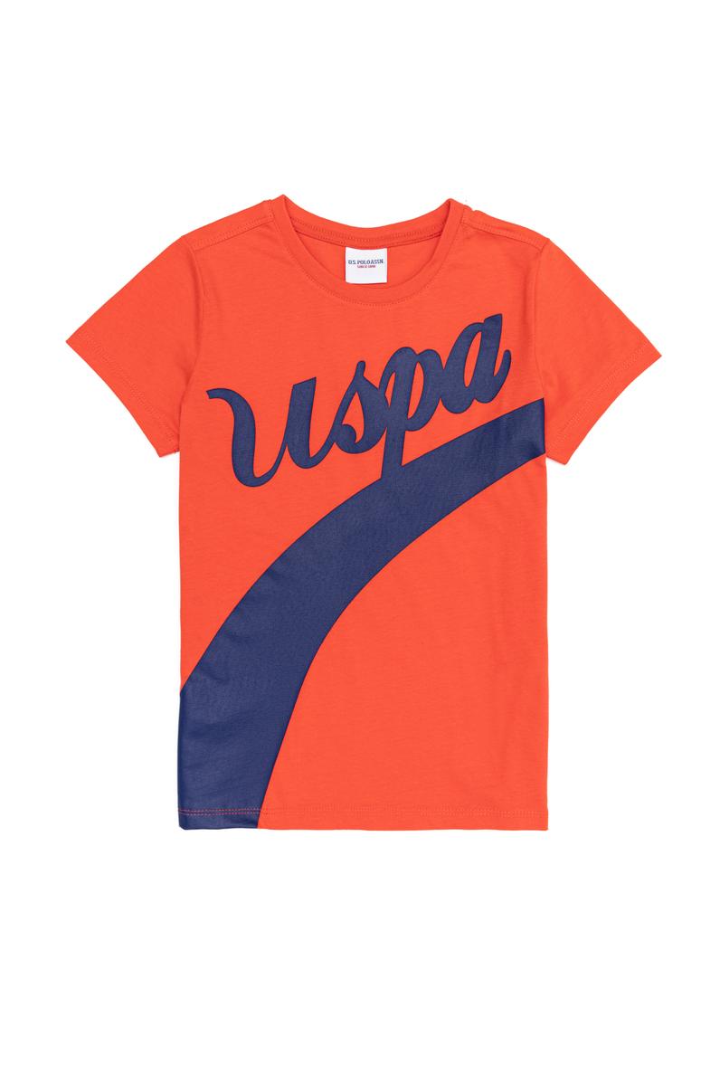 Çocuk Kırmızı Bisiklet Yaka Tişört