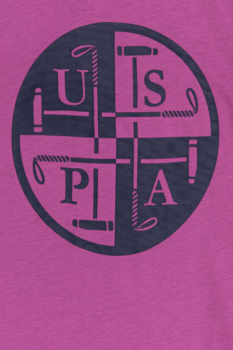 Çocuk Menekşe Bisiklet Yaka Tişört - 50247336064