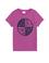 Çocuk Menekşe Bisiklet Yaka Tişört