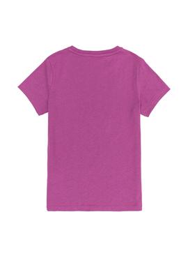 Çocuk Menekşe Bisiklet Yaka Tişört - 50247336064