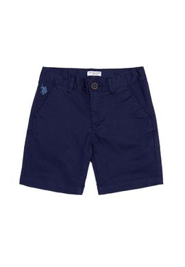 Erkek Çocuk Lacivert Dokuma Şort - 50246276014