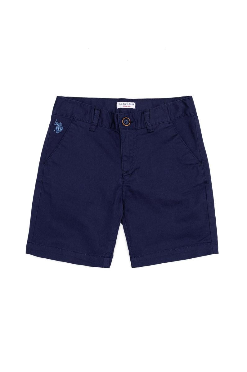 Erkek Çocuk Lacivert Dokuma Şort