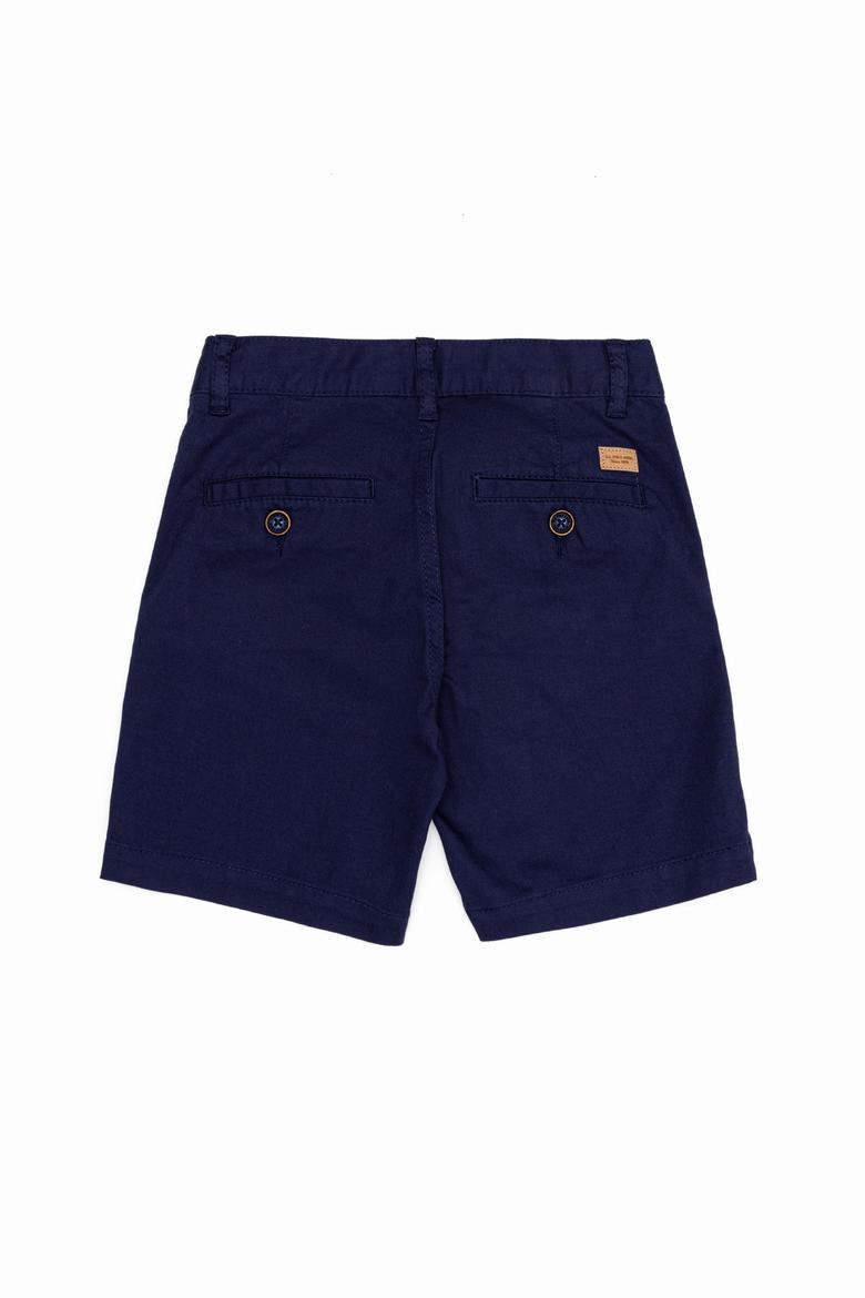 Erkek Çocuk Lacivert Dokuma Şort - 50246276014