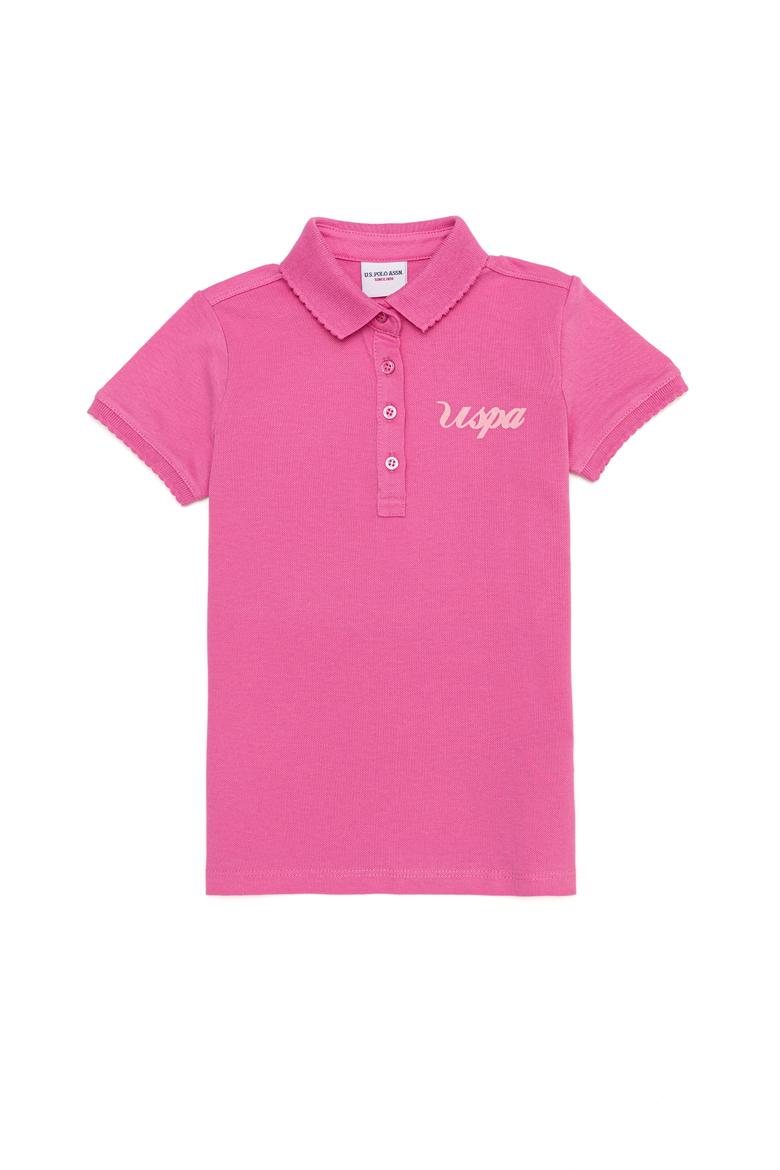 Kız Çocuk Pembe Tişört Basic