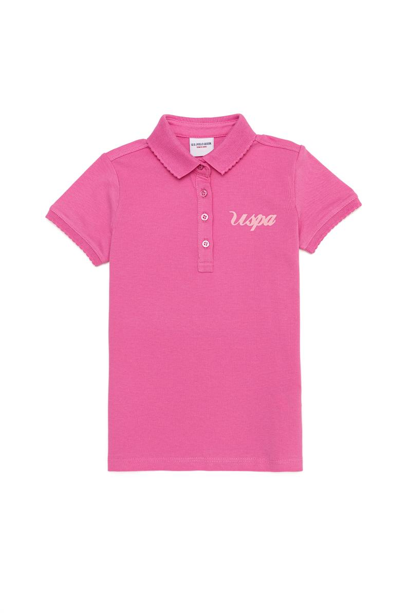 Kız Çocuk Pembe Tişört Basic