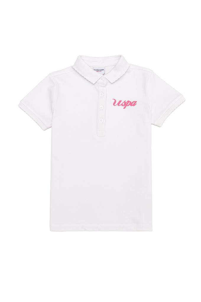 Kız Çocuk Beyaz Tişört Basic