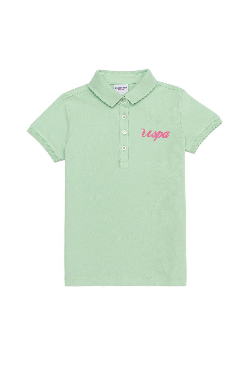 Kız Çocuk Mint Yeşili Tişört Basic