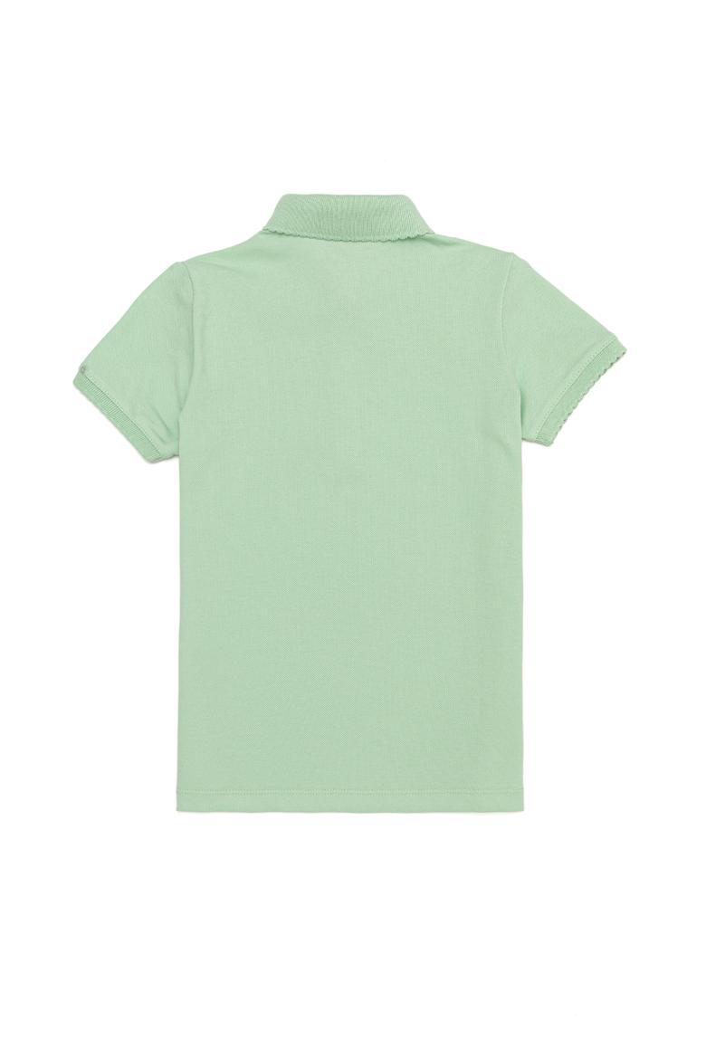 Kız Çocuk Mint Yeşili Tişört Basic - 50253145062