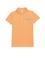 Kız Çocuk Turuncu Basic Polo Yaka Tişört