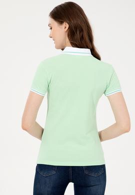Kadın Mint Yeşili Polo Yaka T-Shirt - 50248051020