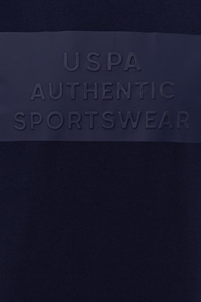 Erkek Lacivert Bisiklet Yaka Tişört - 50248581017