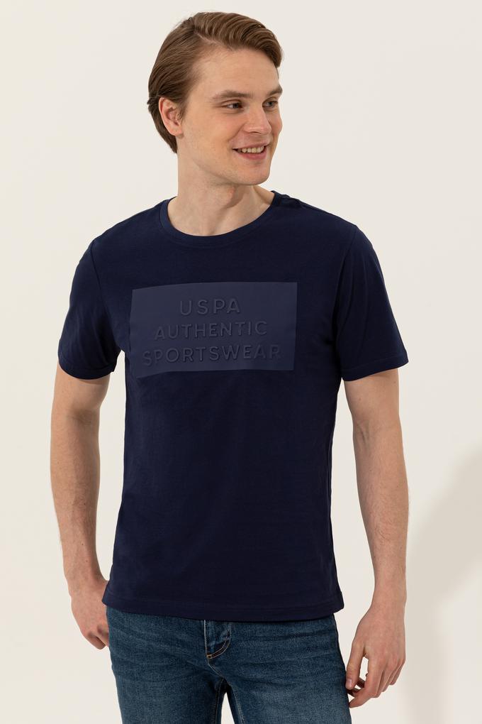 Erkek Lacivert Bisiklet Yaka Tişört