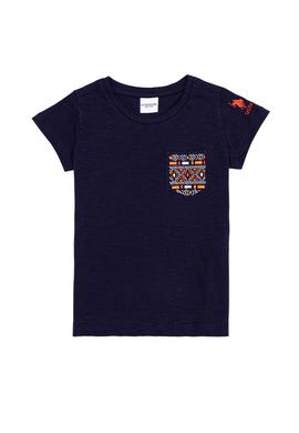 Kız Çocuk Lacivert Tişört - 50252204020