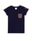 Kız Çocuk Lacivert Tişört