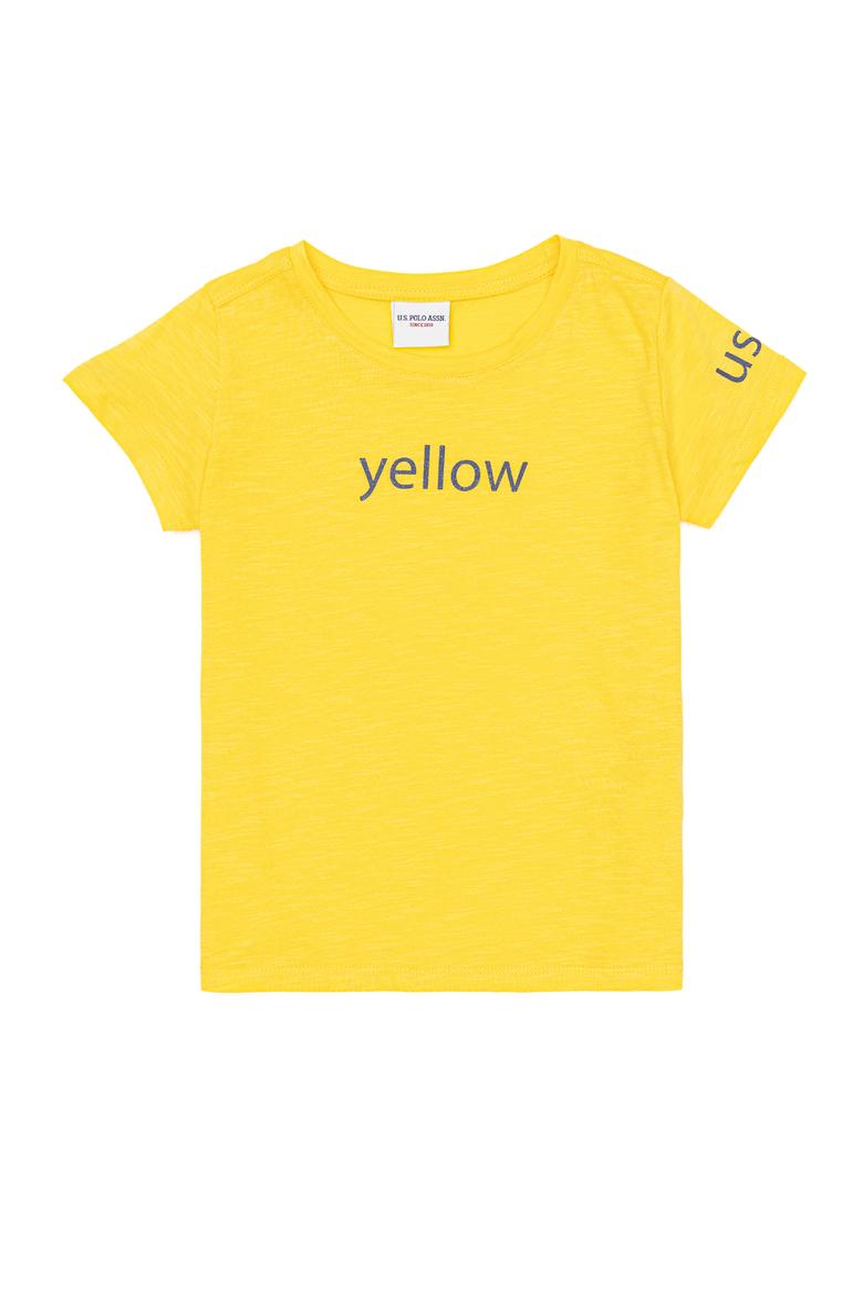 Kız Çocuk Açık Sarı Tişört