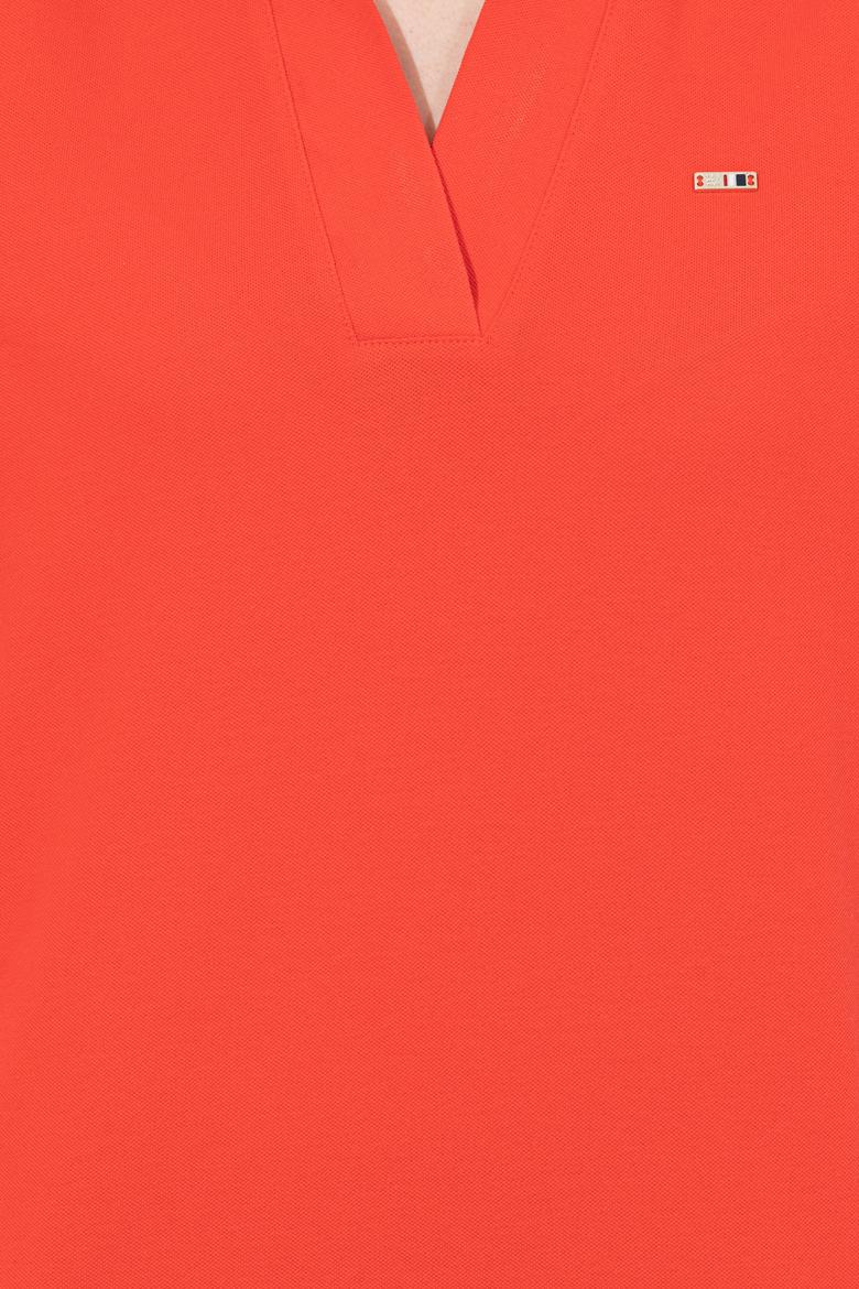 Kadın Kırmızı Basic Tişört - 50253141063