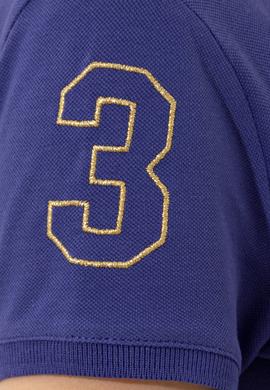 Kadın Mavi Polo Yaka Örme Elbise - 50246277158