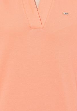 Kadın Somon Basic Tişört - 50253141041