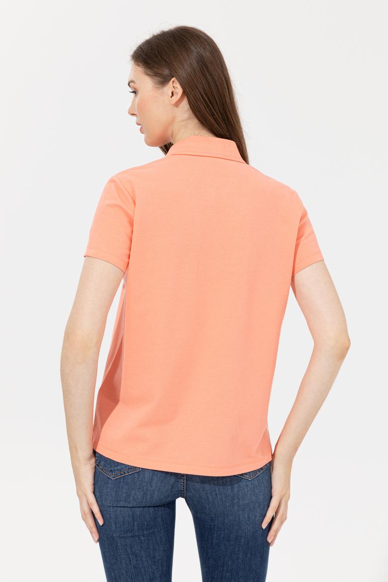 Kadın Somon Basic Tişört - 50253141041