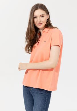 Kadın Somon Basic Tişört - 50253141041