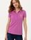 Kadın Menekşe Basic Polo Yaka Tişört
