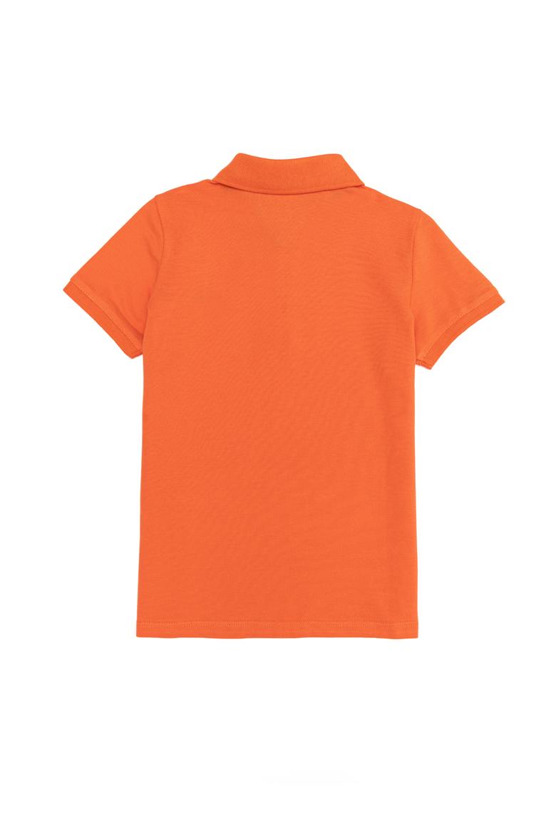 Erkek Çocuk Turuncu Polo Yaka Tişört - 50251776061