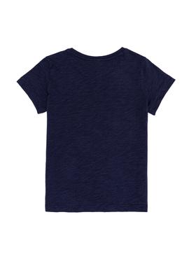 Kız Çocuk Lacivert Tişört - 50252294061