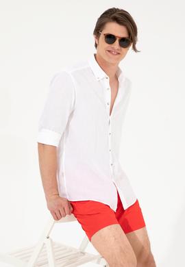 Erkek Kırmızı Deniz Şortu - 50245363061