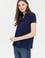 Kadın Lacivert Basic Tişört