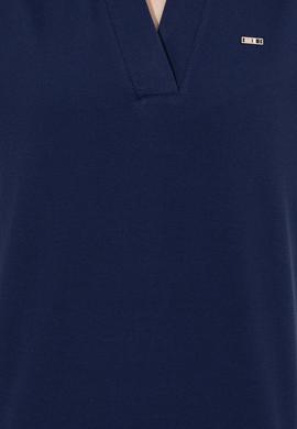 Kadın Lacivert Basic Tişört - 50253141038